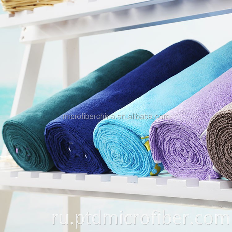 microfiber terry yoga towel